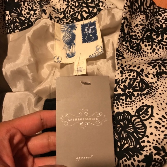 Mini skirt champagne 🥂 & Black - Picture 3 of 4